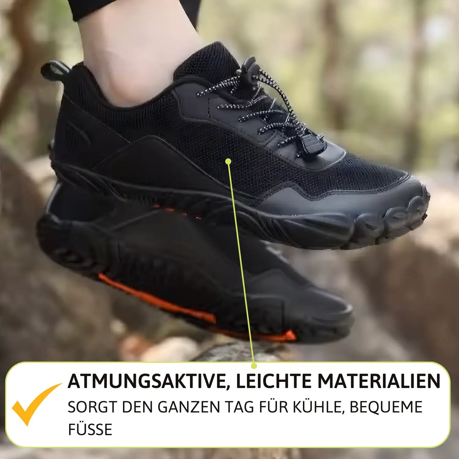 TRITZO Hike – Rutschfeste Herbst-Barfußschuhe (Unisex)