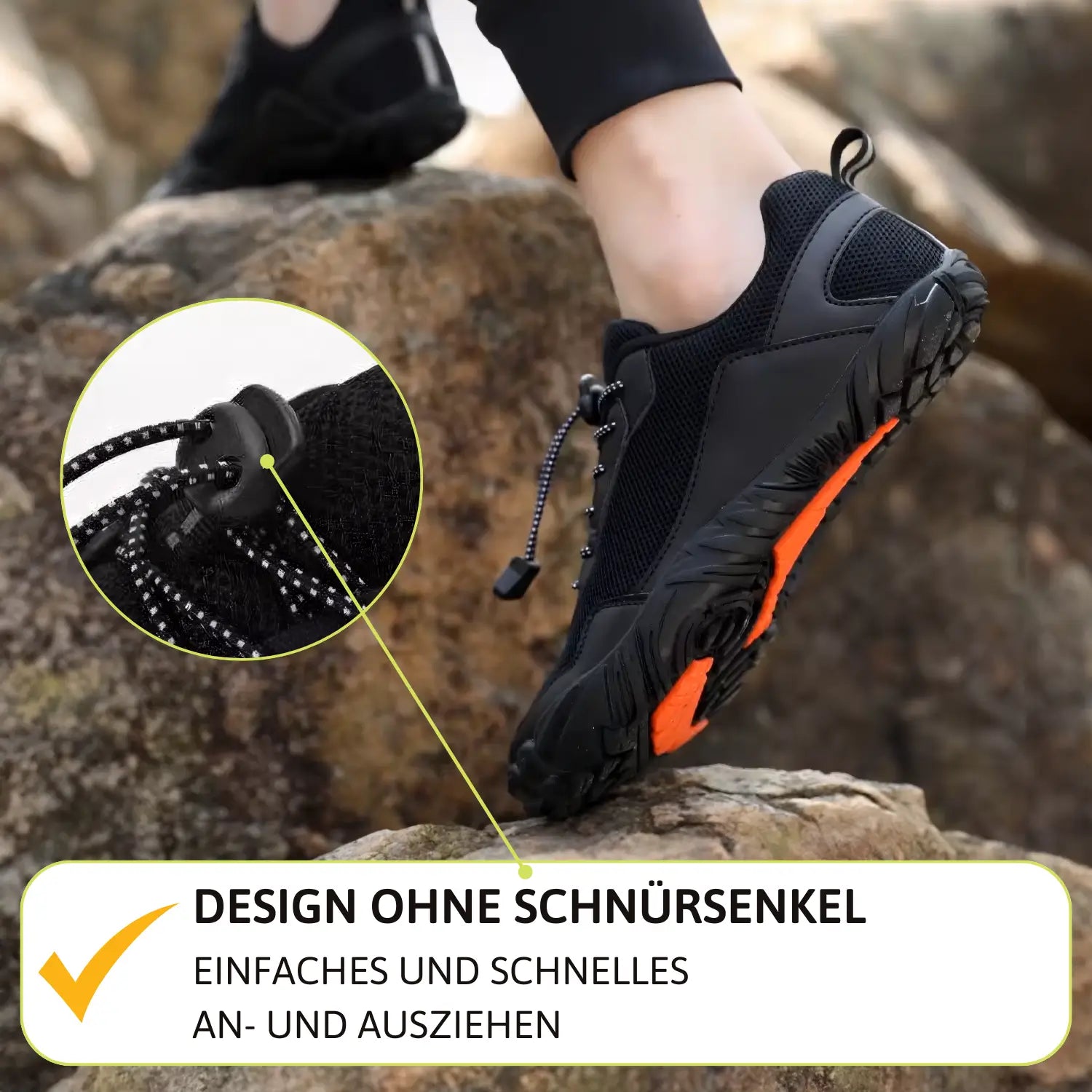 TRITZO Hike – Rutschfeste Herbst-Barfußschuhe (Unisex)