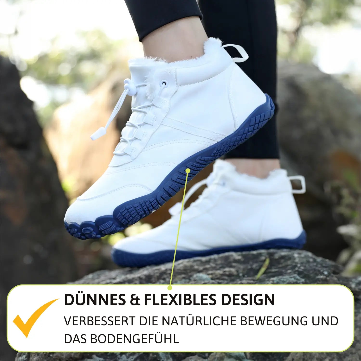 TRITZO Thermo V2 – Wasserfester Wärmender Barfußschuh