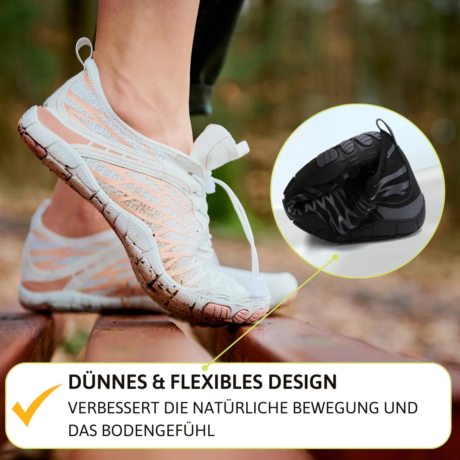 TRITZO Motion – Gesunde & Rutschfeste Alltags-Barfußschuhe (Unisex)