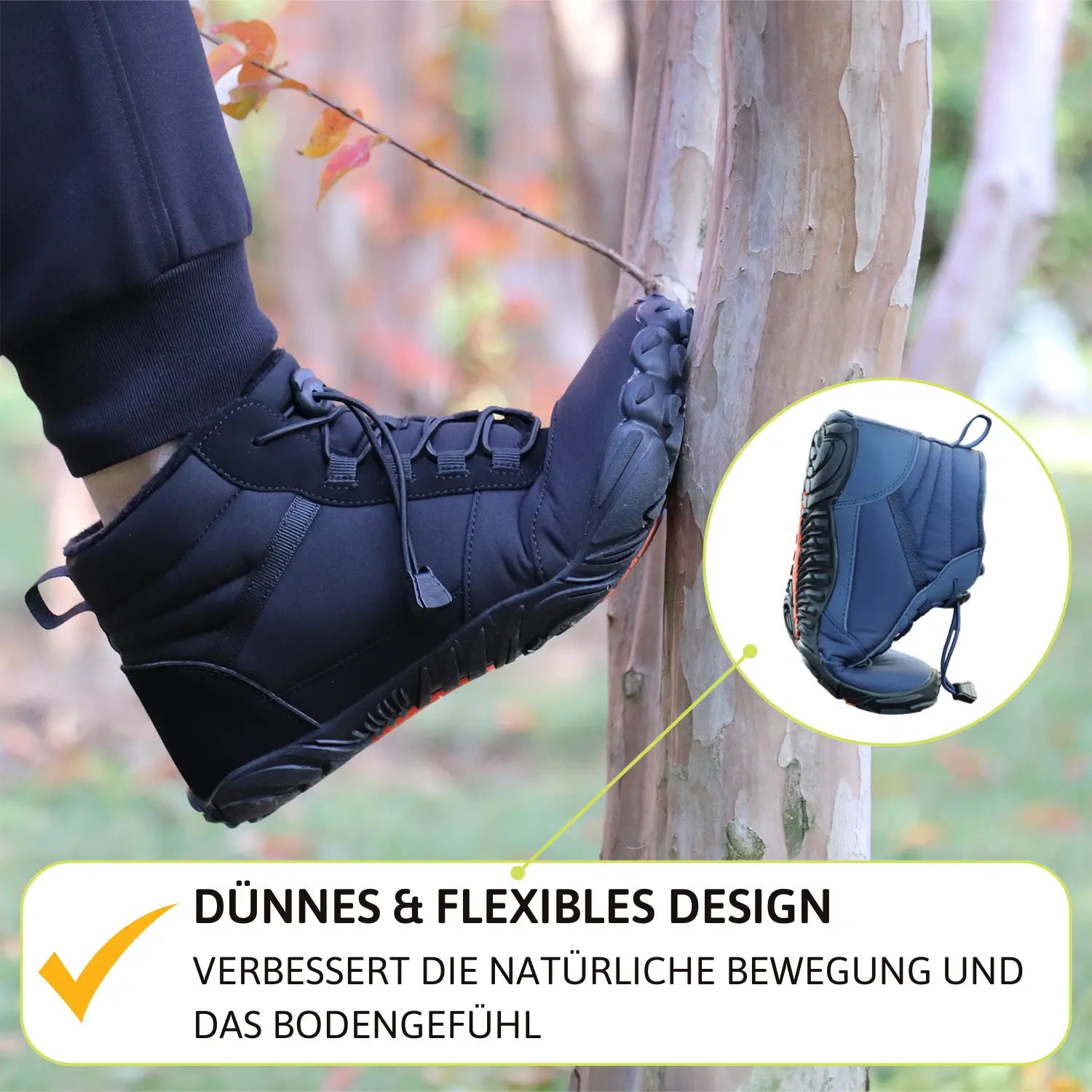 TRITZO Polar – Wärmende Winter-Barfußschuhe