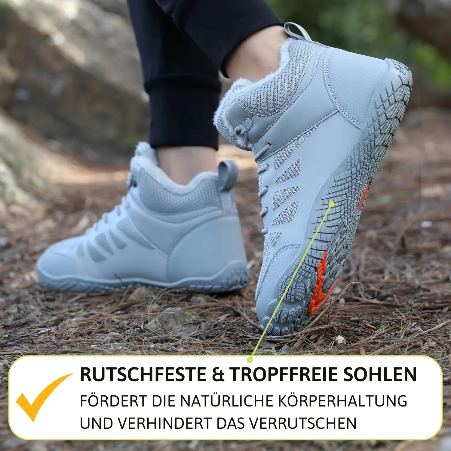 TRITZO Frostline Max – Warmer & Wasserfester Barfußstiefel