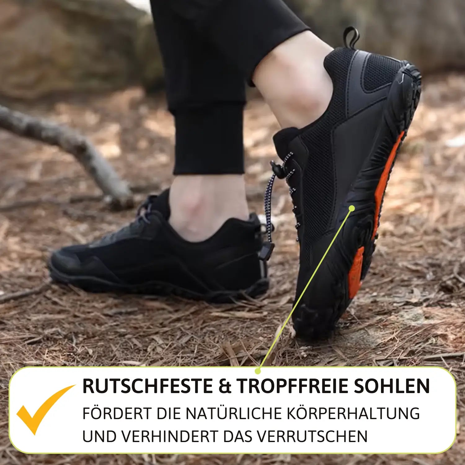 TRITZO Hike – Rutschfeste Herbst-Barfußschuhe (Unisex)