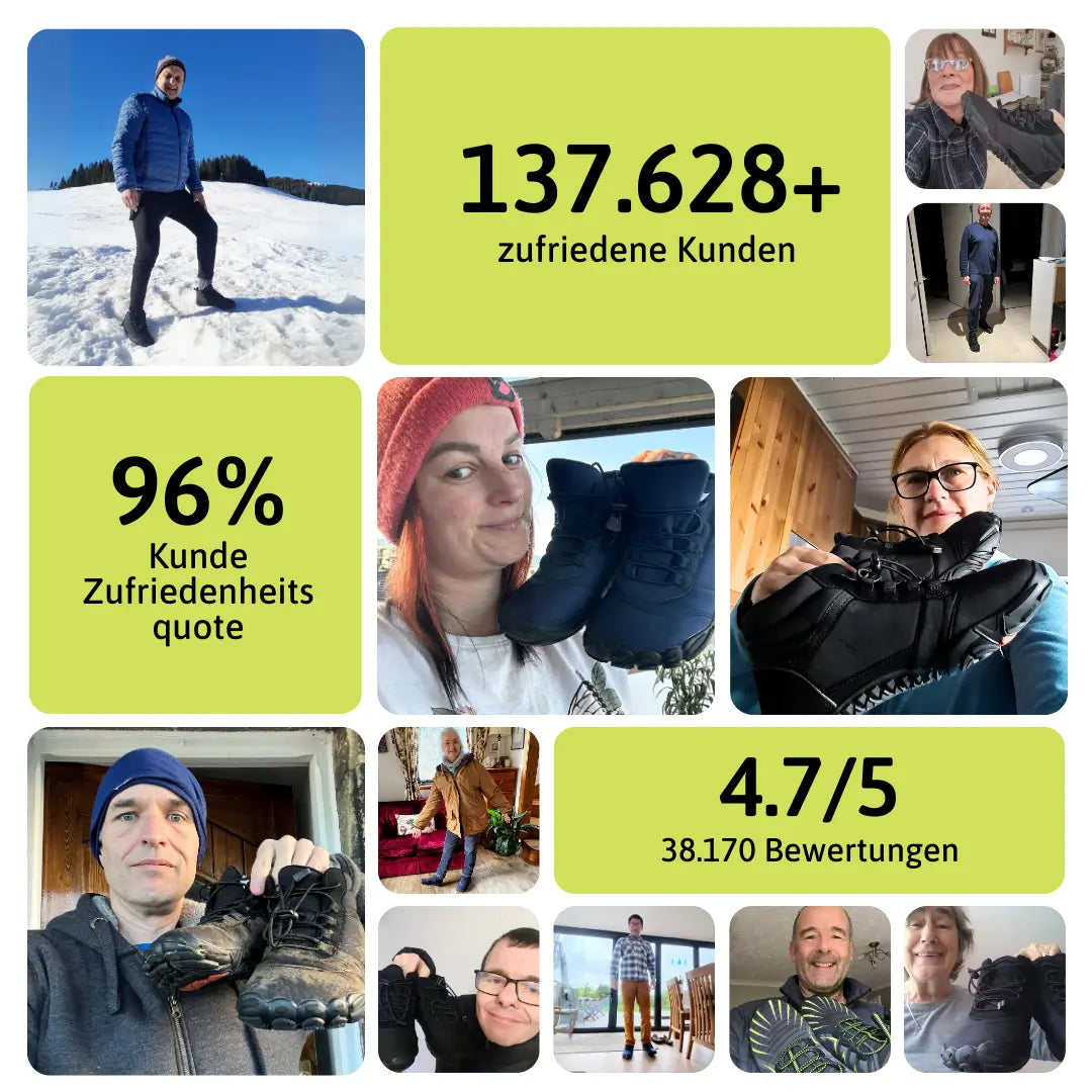 TRITZO Polar – Wärmende Winter-Barfußschuhe